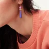 Boucles D'Oreilles Orielle Figue/Santal