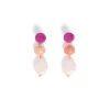 Boucles D'Oreilles Prema Lupin/Coing/Poudre