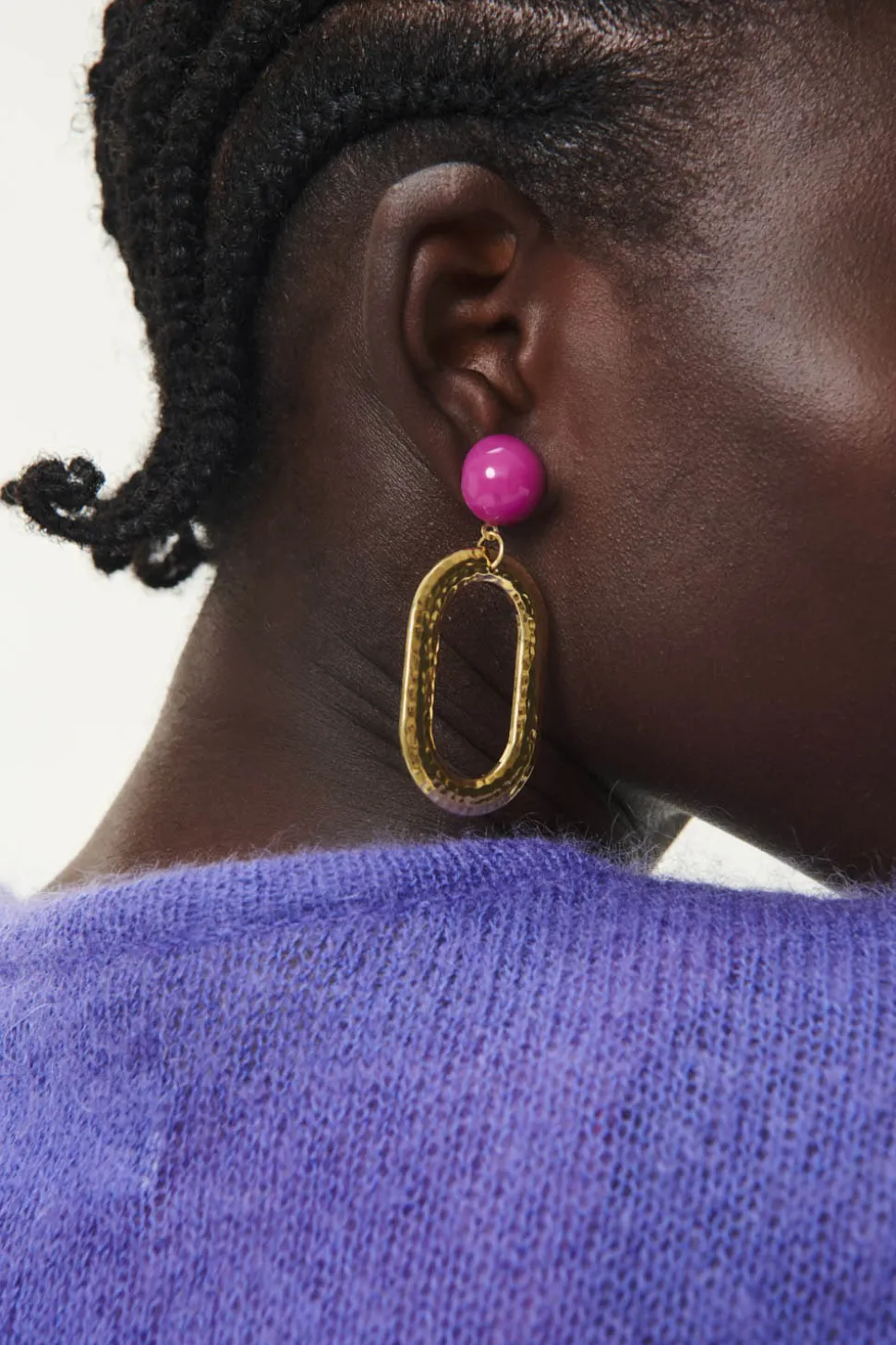 Boucles D'Oreilles Yianna Dore Sunset