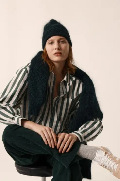 Chemise Sesame Khao - Epicea/Creme