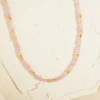 Collier Padma Tourmaline Rose