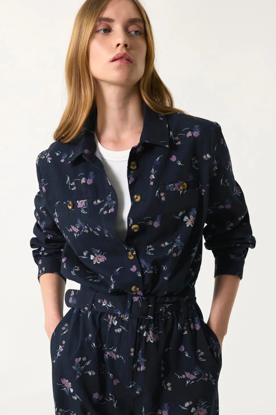 Combi pantalon Suzette Cosmos