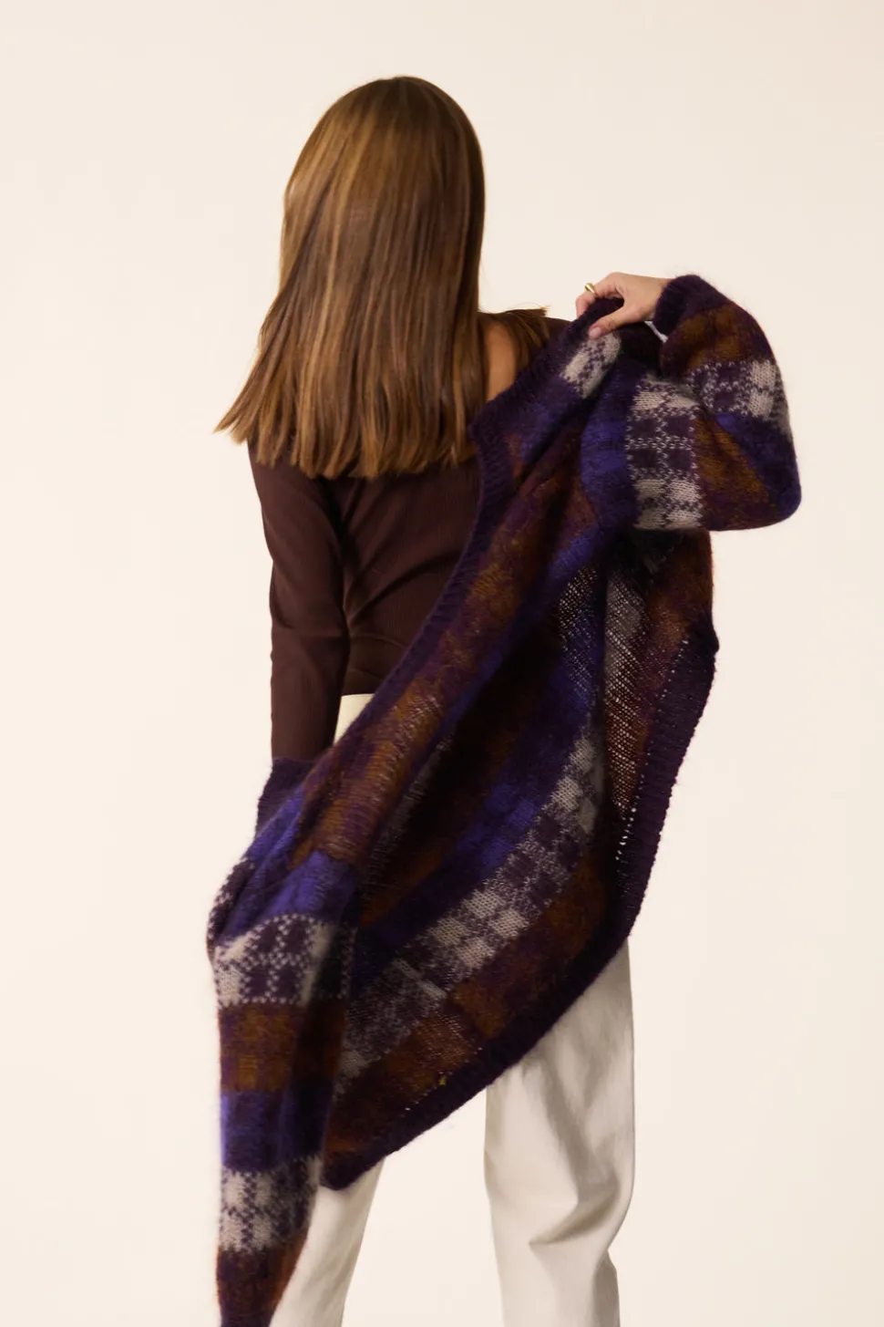 Gilet Azelia Carreaux