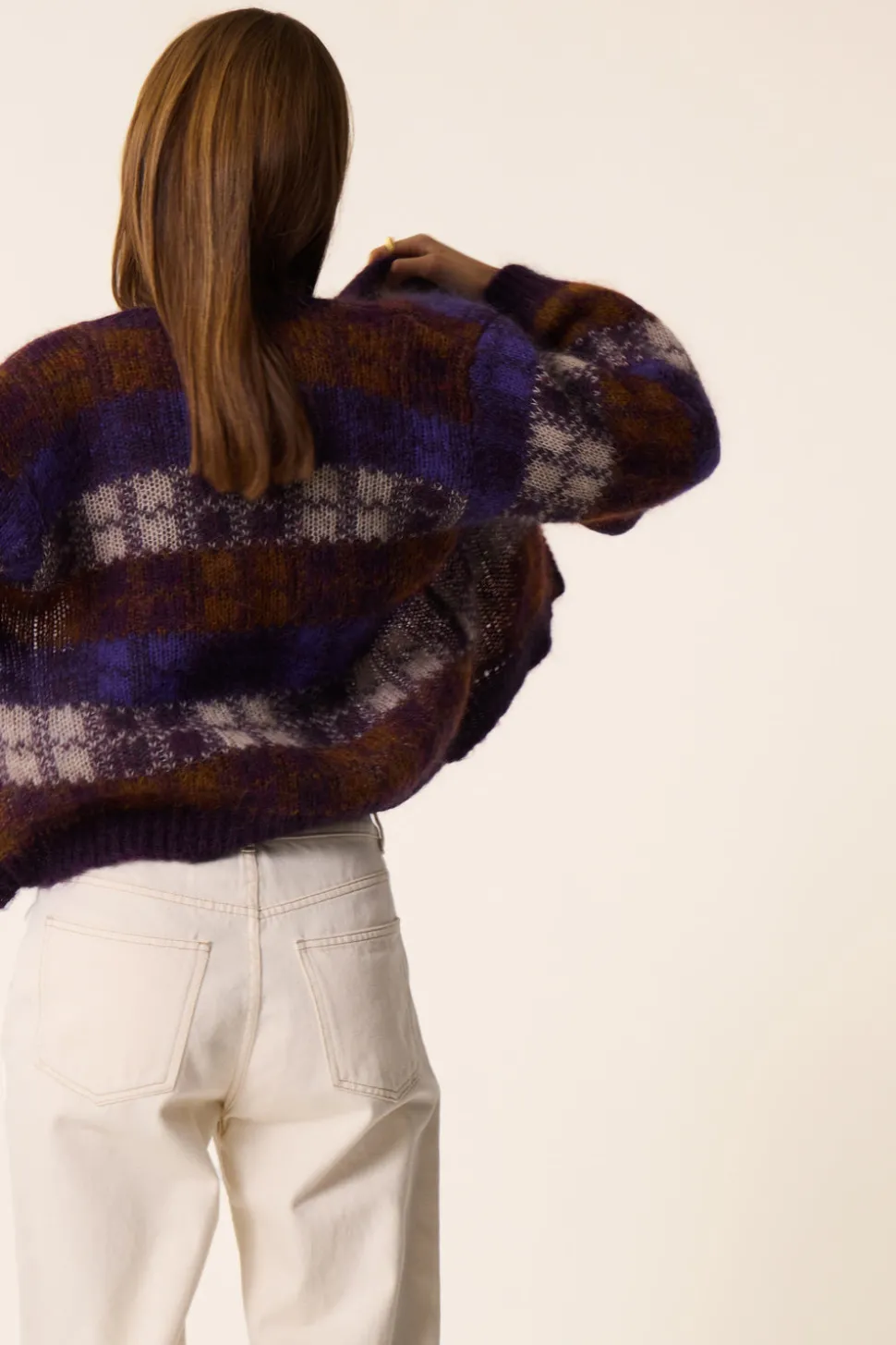 Gilet Azelia Carreaux