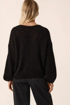 Gilet Celestin Boutonne Noir