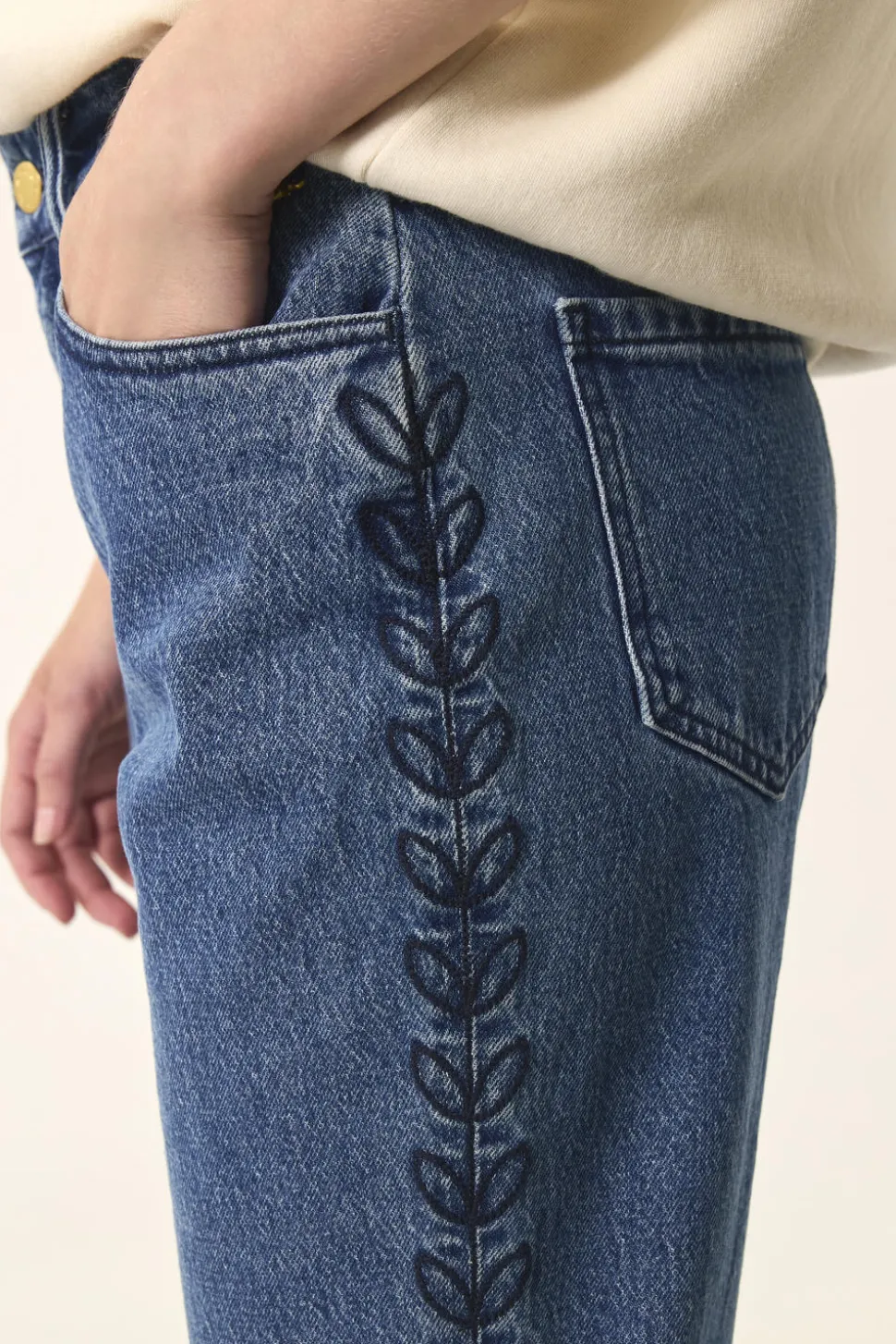 Jean Louisetta Middle Blue