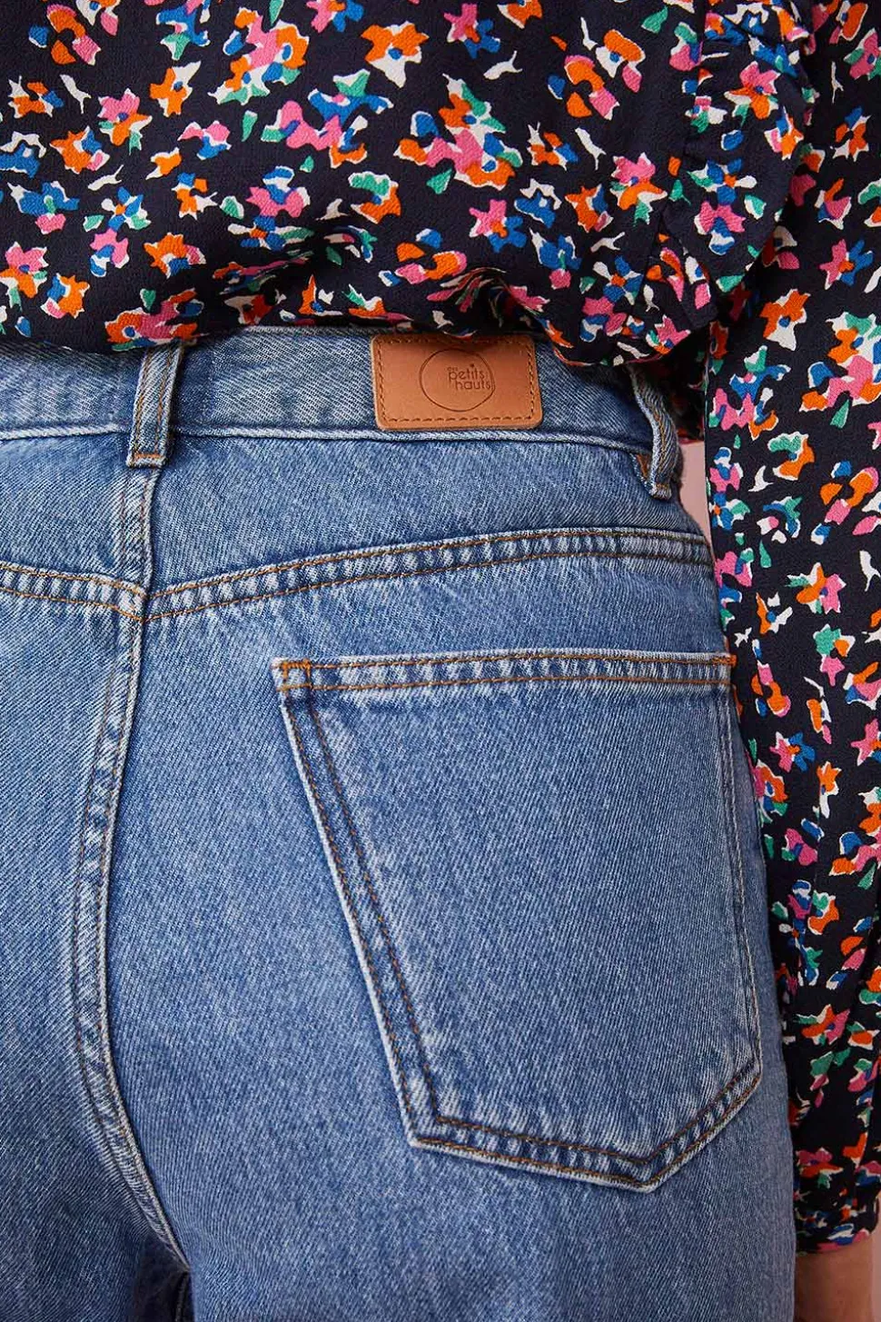 jean louisette bleu delave