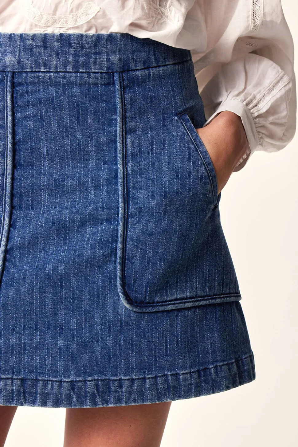 Jupe Louxor Middle Blue