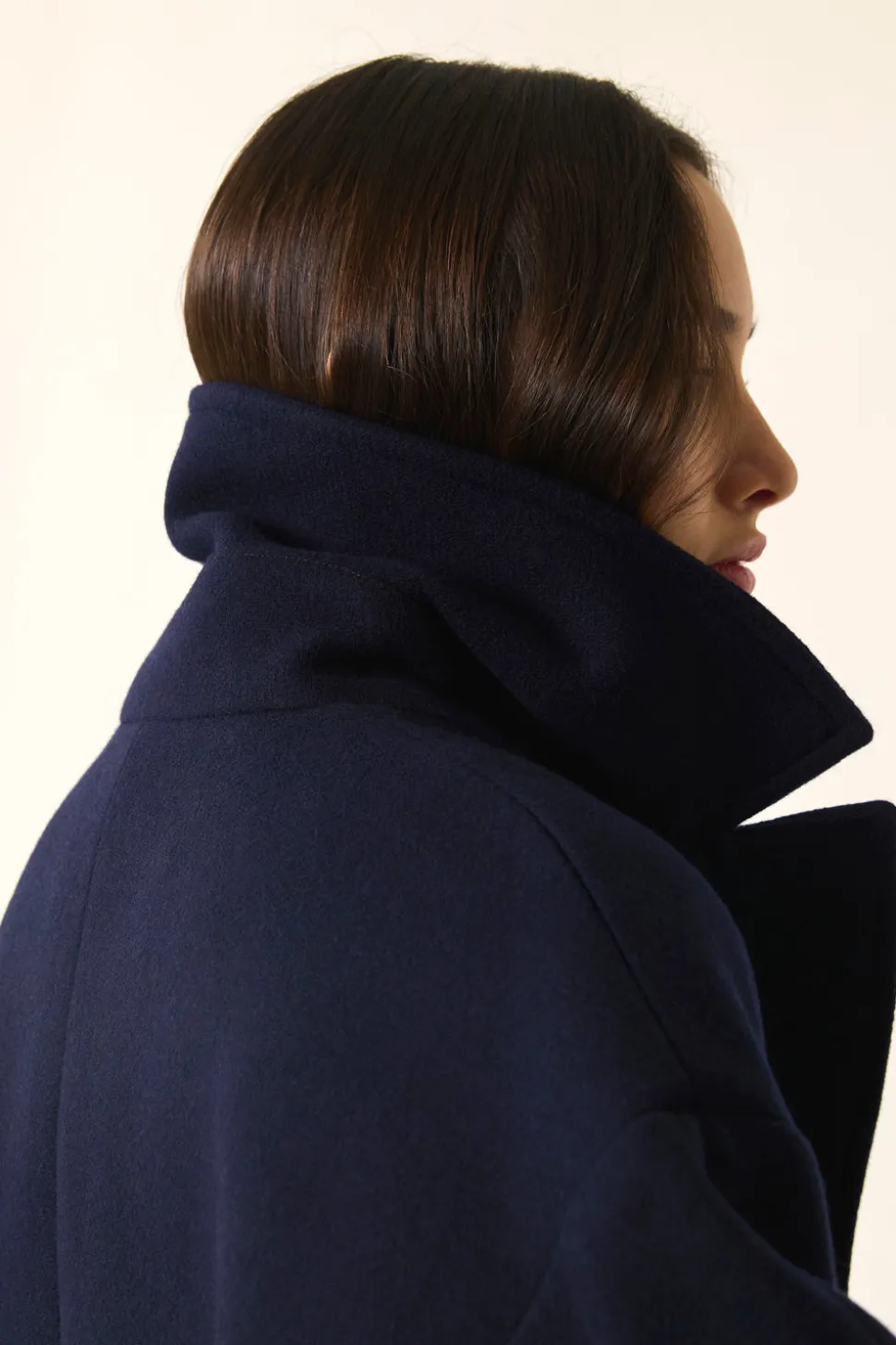 Manteau Yasmine Marine