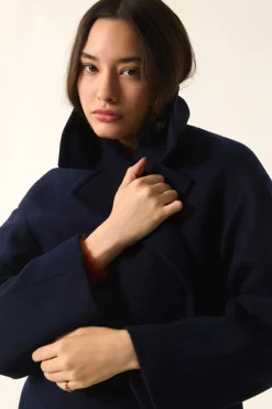 Manteau Yasmine Marine