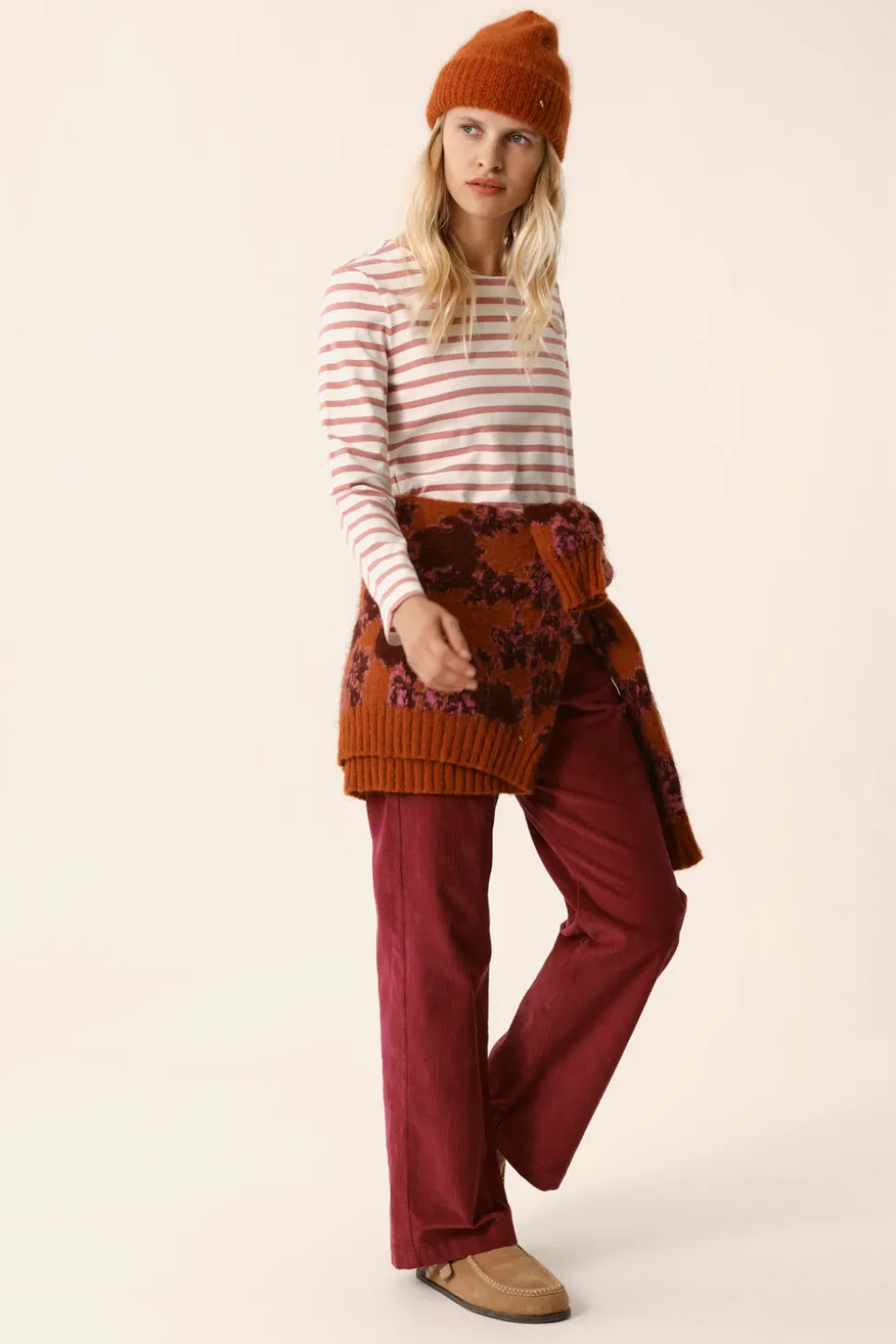 Marinière Filipette Ecru/Compote