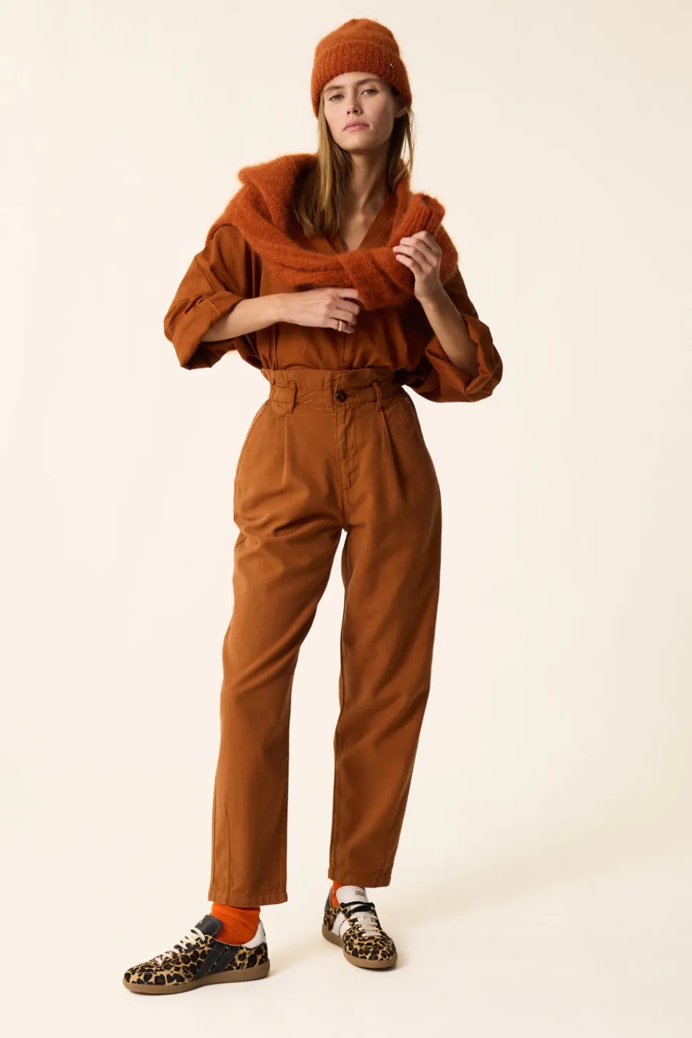 Pantalon Santino Ecureuil