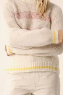 Pull Alba Ecru/Brume Poudre