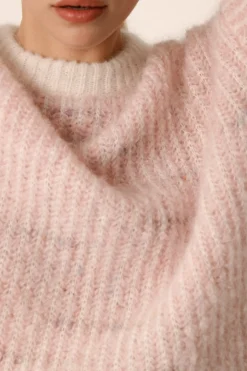 Pull Albertine Ecru/Brume Poudre
