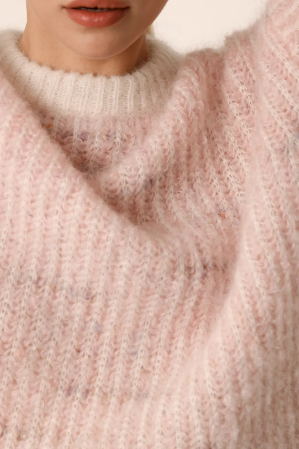 Pull Albertine Ecru/Brume Poudre