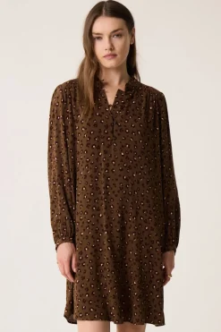 Robe Solene Leo Kaki