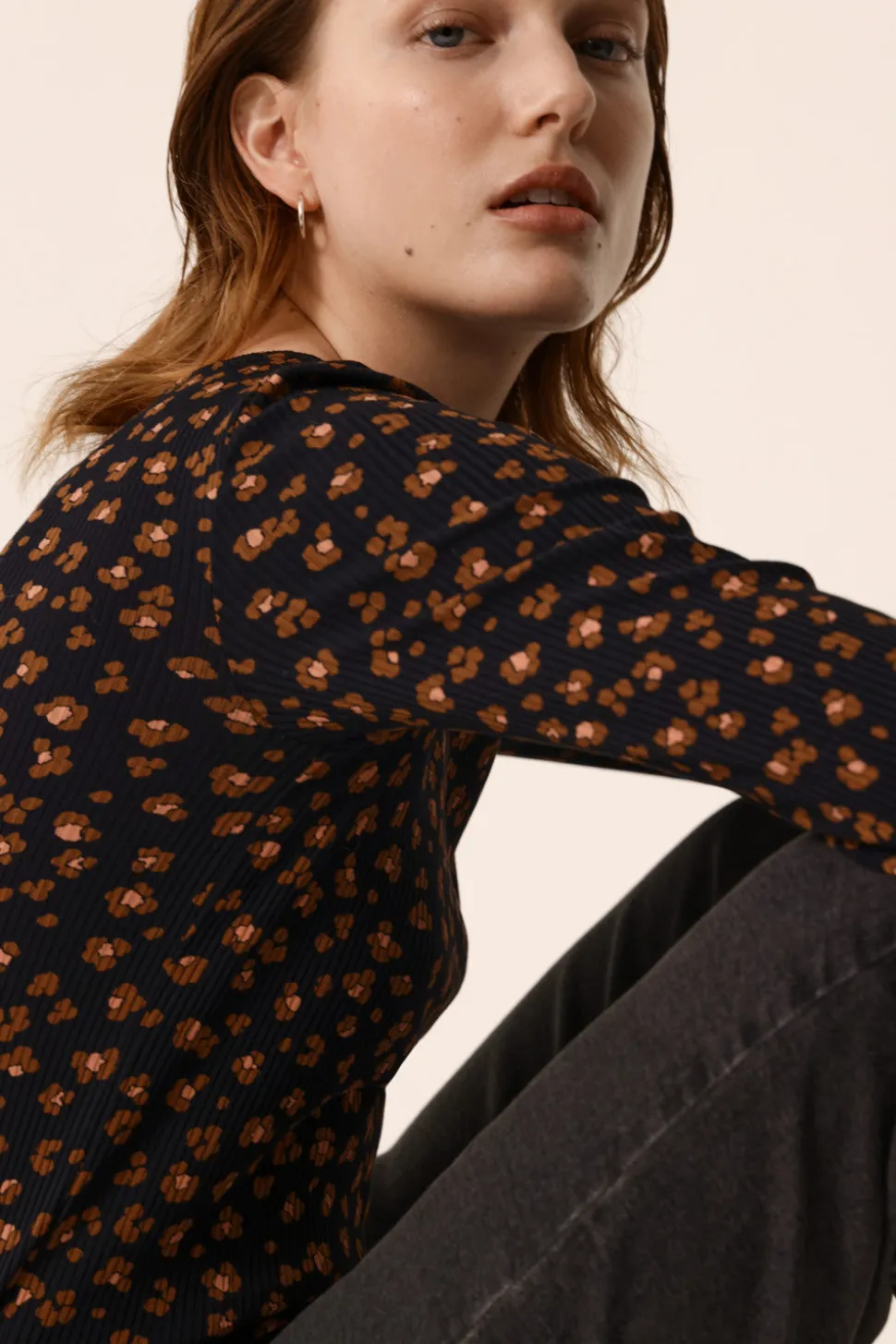 Tee-shirt Hailey Leo Noir