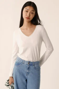 Tee-shirt Izolene Ecru