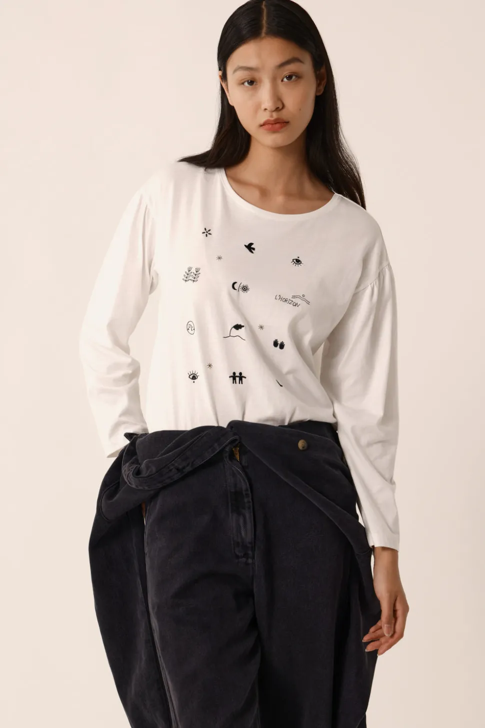 Tee-shirt Janana Ecru